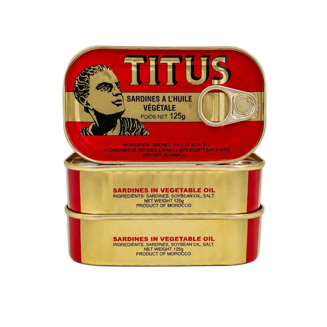 Titus Sardine 125g (3 Tins)